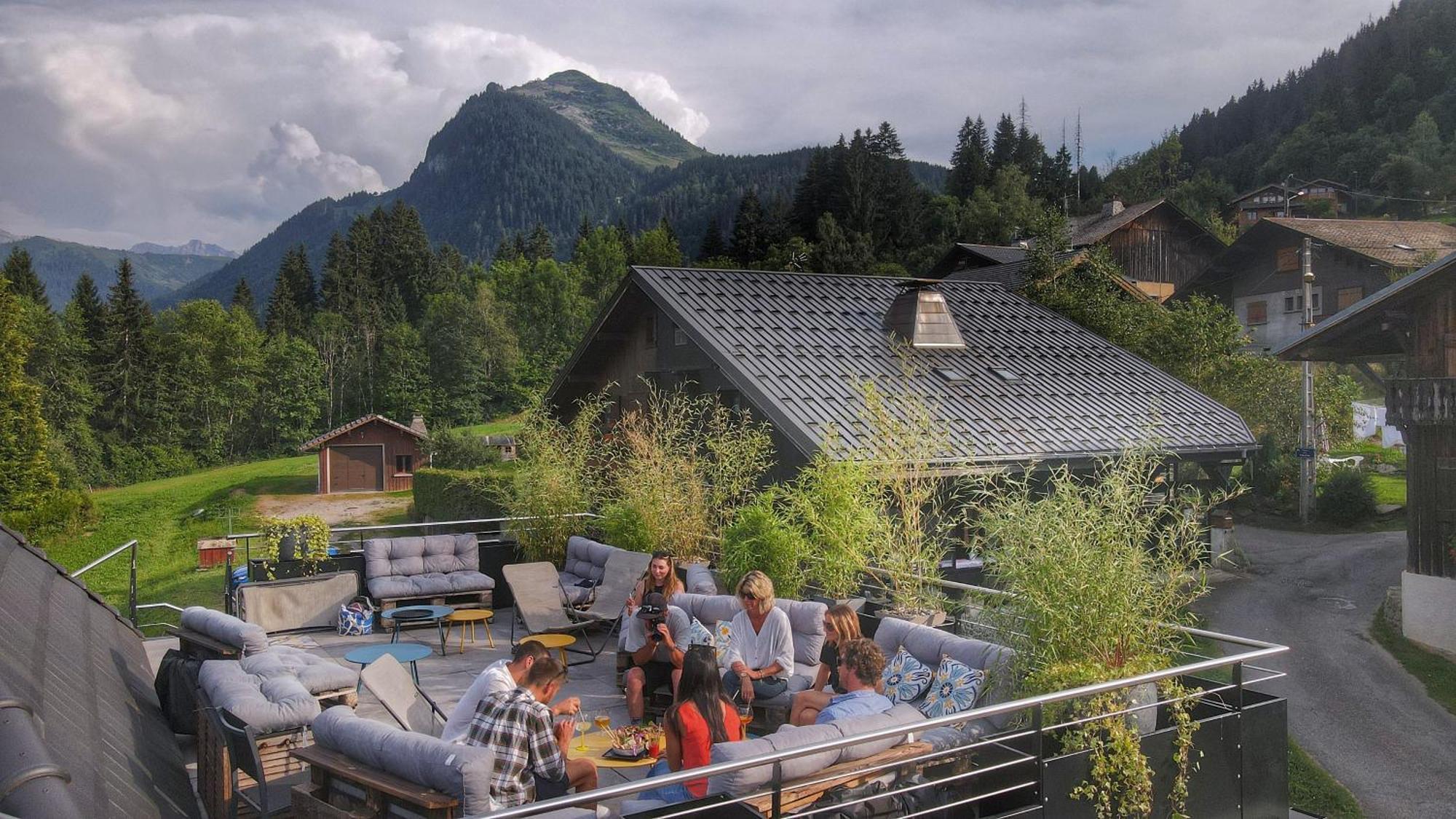 Le Passionnant Hotell Morzine Eksteriør bilde